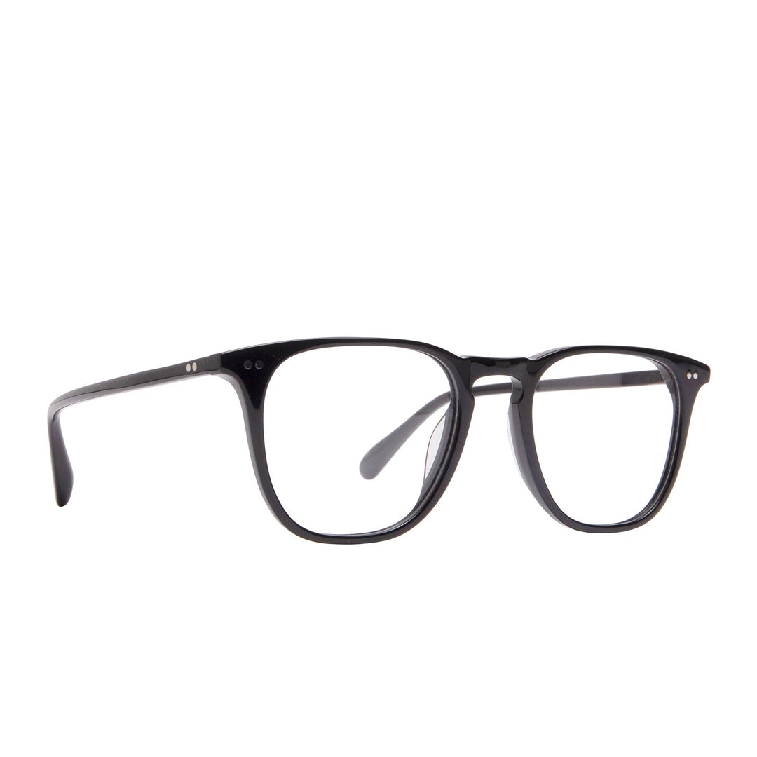 Maxwell Square Glasses | Black & Clear Blue Light Technology | DIFF Eyewear