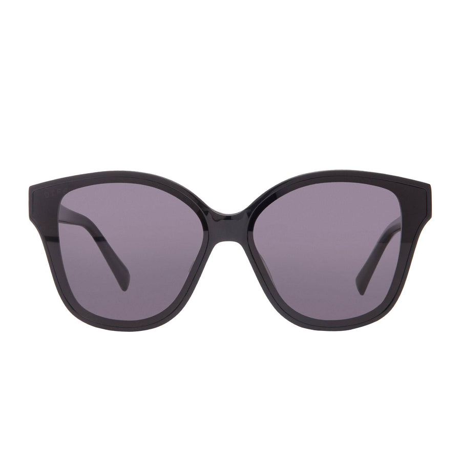 Piper Black Sunglasses | Dark Smoke Lens – DIFF Eyewear