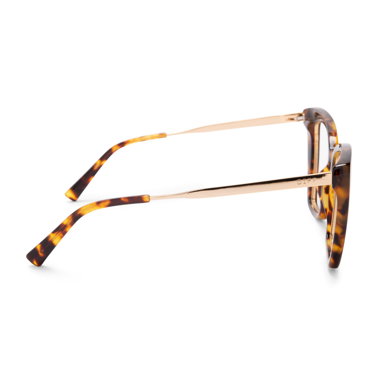 Becky IV Cat Eye Glasses | Amber Tortoise & Blue Light Technology ...