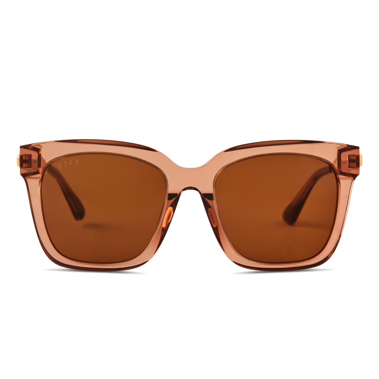 Image of BELLA - CAFÉ OLE + BROWN POLARIZED SUNGLASSES