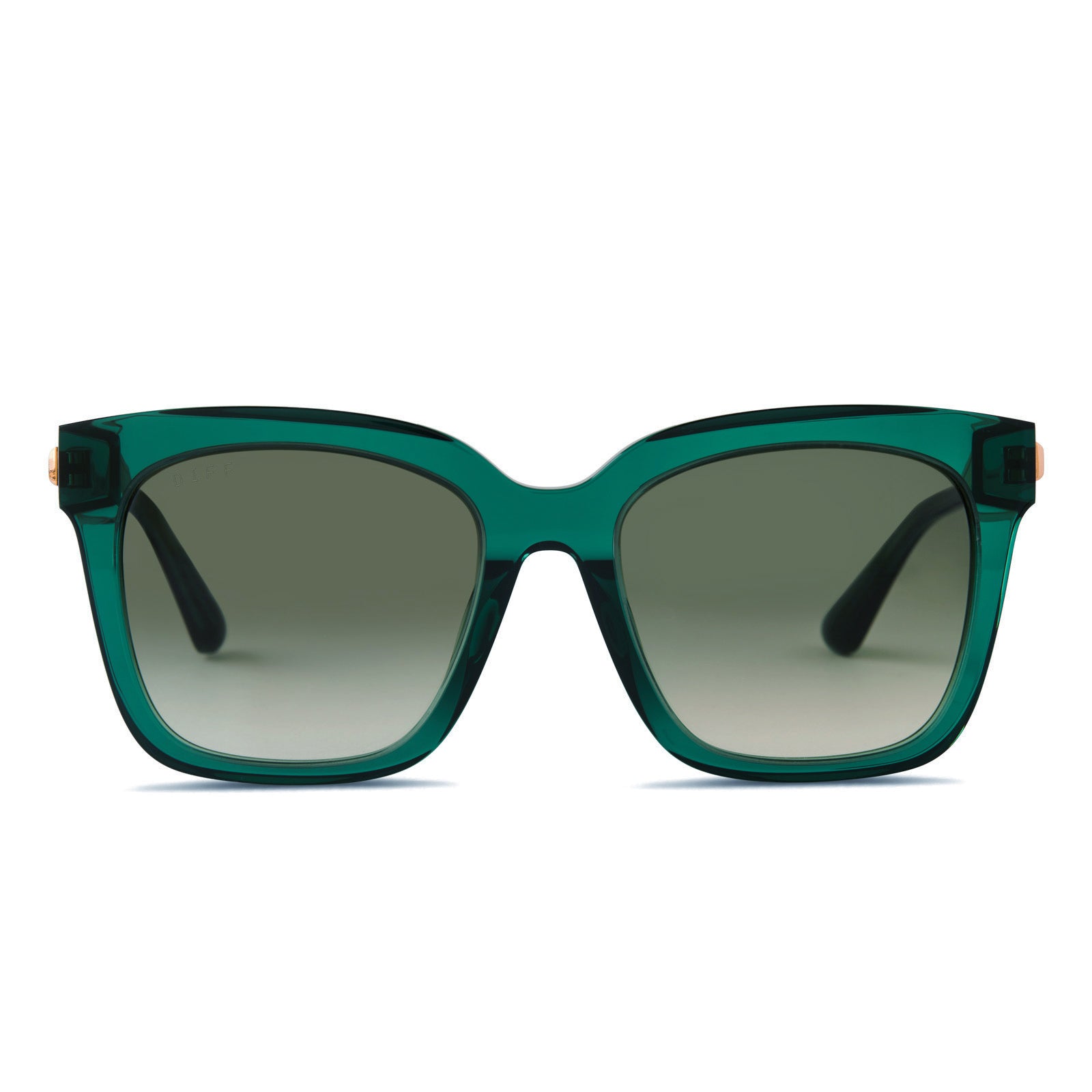 BELLA - DEEP IVY + G15 GRADIENT SUNGLASSES