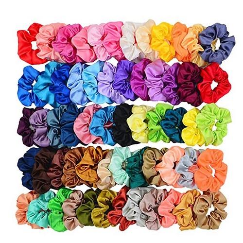 Nove - Satin Scrunchie Assorted Colors - 1pc – Nove Salon & Esthetics  Wholesale Ltd