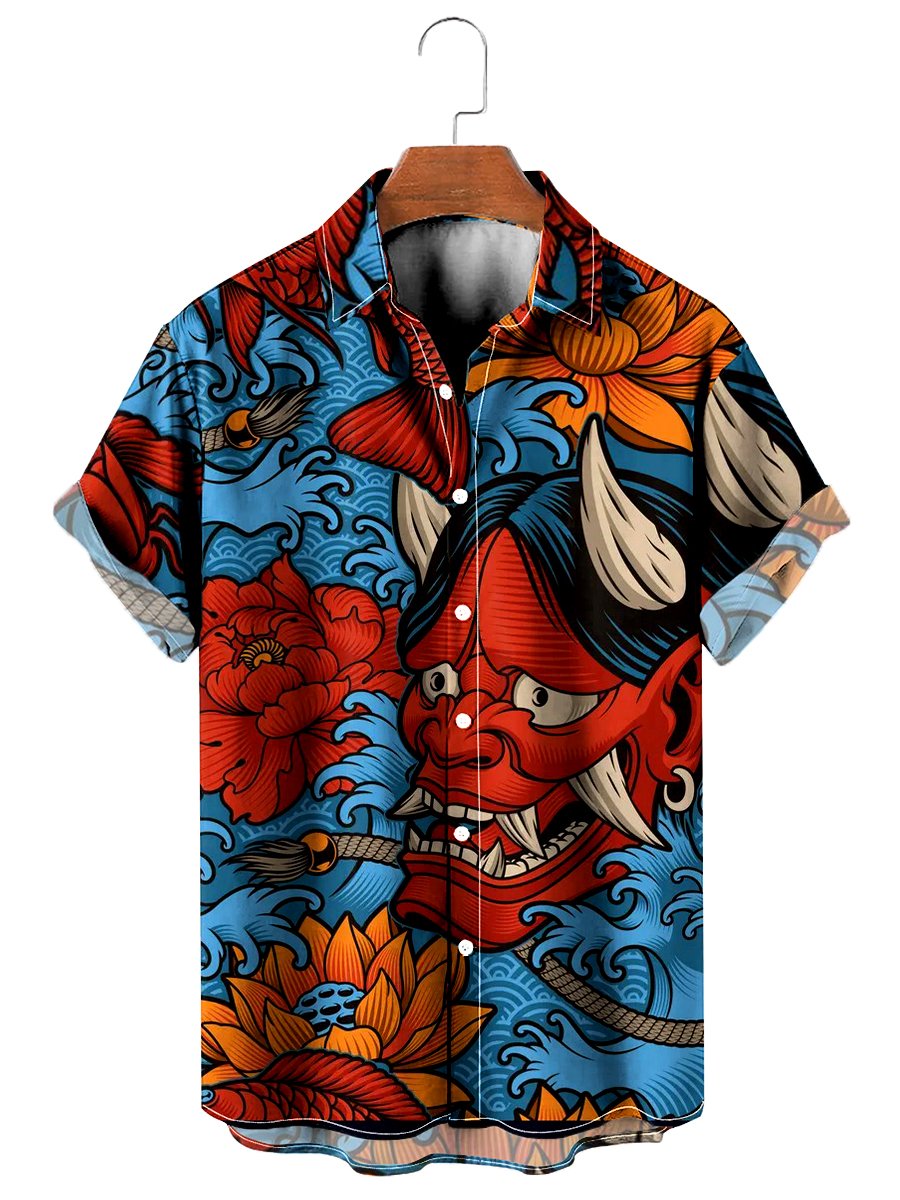 Vintage Hawaiian Shirts Japanese Style Easy Care Aloha Shirts – Alohahoo