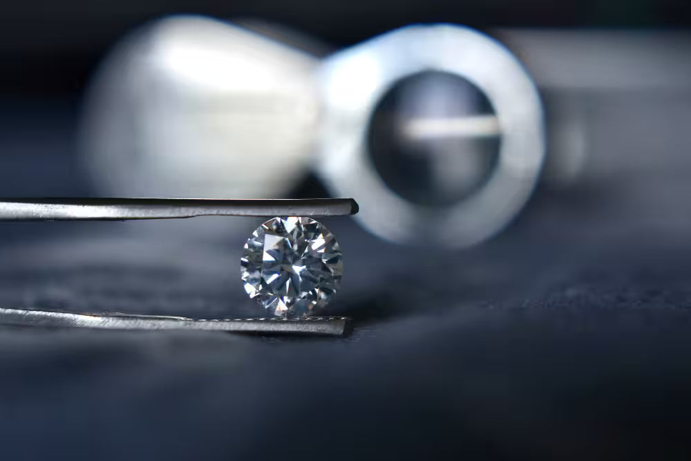 Ralph Jacobs Moissanite Lab Grown Natural Diamond Engagement Wedding Rings