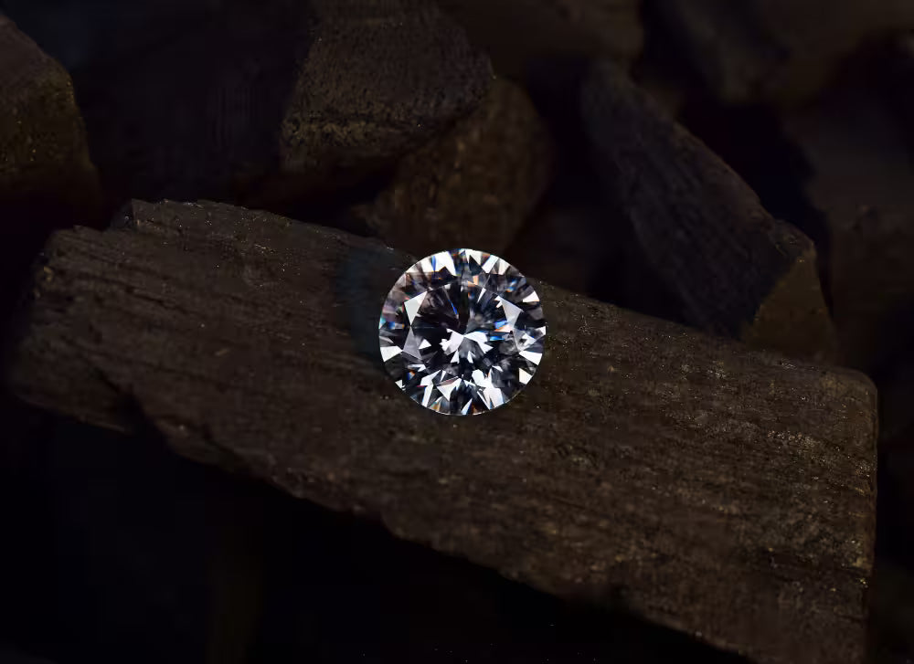 Ralph Jacobs Moissanite Lab Grown Natural Diamond Engagement Wedding Rings