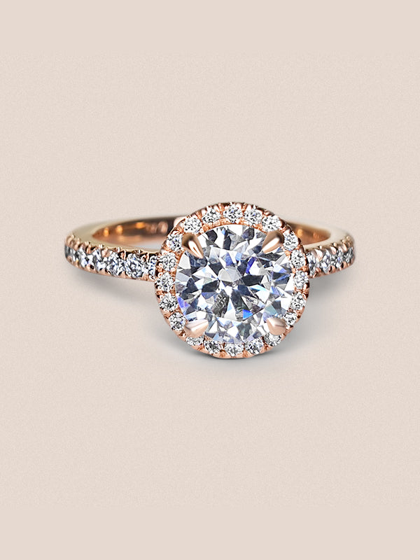 Halo Engagement Ring from Ralph Jacobs