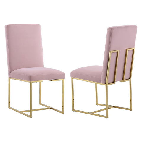 Pink dining chairs with gold accents are truly captivating pieces that evoke a sense of enchantment and luxury. From the delicate pink hue to the opulent gold accents, these chairs offer a unique blend of femininity and sophistication. They provide superior comfort, stylish design, and significant meaning to women. The combination of pink and gold further enhances the visual appeal, creating a dining space that is both charming and refined. Embrace the allure of pink dining chairs with gold accents and transform your dining area into a captivating haven of elegance and style.