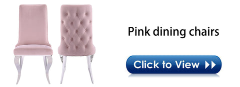 Title: Pink Tufted Velvet Side Chair with Silver Legs - Add Elegance and Comfort to Your Space  Subheading: Perfect for Dining Rooms, Living Rooms, and Makeup Rooms  Are you looking for a stylish and comfortable chair to add to your dining room, living room, or makeup room? Look no further than the Pink Tufted Velvet Side Chair with Silver Legs. This chair is the perfect combination of sweet and lovely pink velvet and a silver frame, meeting your fashionable girlish heart and mature elegant romantic feelings.  Exquisite Tufted Backrest for a Luxurious Look The backrest of the chair is designed with buttons tufted, providing it with a generous, luxurious, and exquisite look. The tufting adds a touch of texture and visual interest to the chair, making it a true work of art.  Sturdy Frame for Heavy-Duty Capacity The classic cabriole stainless steel front legs and micro-arc rear legs of the chair are brighter and more textured, providing excellent stability and support for the chair. With a heavy-duty capacity of up to 600 Ibs, this chair is perfect for all body types.  Comfortable Upholstered for a Plush Seating Experience The high-density rebound sponge and armless design of the chair provide a comfortable seating experience that is friendly for all body types. The soft velvet material of the chair is gentle on your skin and adds a touch of warmth to any room.  Versatility for Multiple Uses The Pink Tufted Velvet Side Chair with Silver Legs is not just a dining chair. It can be used as an accent chair in your living room or as a vanity chair in your makeup room. Its inclusive, intimate design makes it suitable for a variety of spaces, including dining rooms, living rooms, and bedrooms.  Perfect Gift for Girls The Pink Tufted Velvet Side Chair with Silver Legs is the perfect gift for girls. Its sweet and lovely pink velvet and silver frame will meet their fashionable and girlish hearts, making it a standout addition to any room in their home.  In conclusion, the Pink Tufted Velvet Side Chair with Silver Legs is a stunning addition to any room in your home. Its unique design, comfortable seating, and versatile use make it a perfect addition to any space. Whether you're using it as a dining chair, accent chair, or vanity chair, this chair is sure to provide comfort and elegance for years to come.