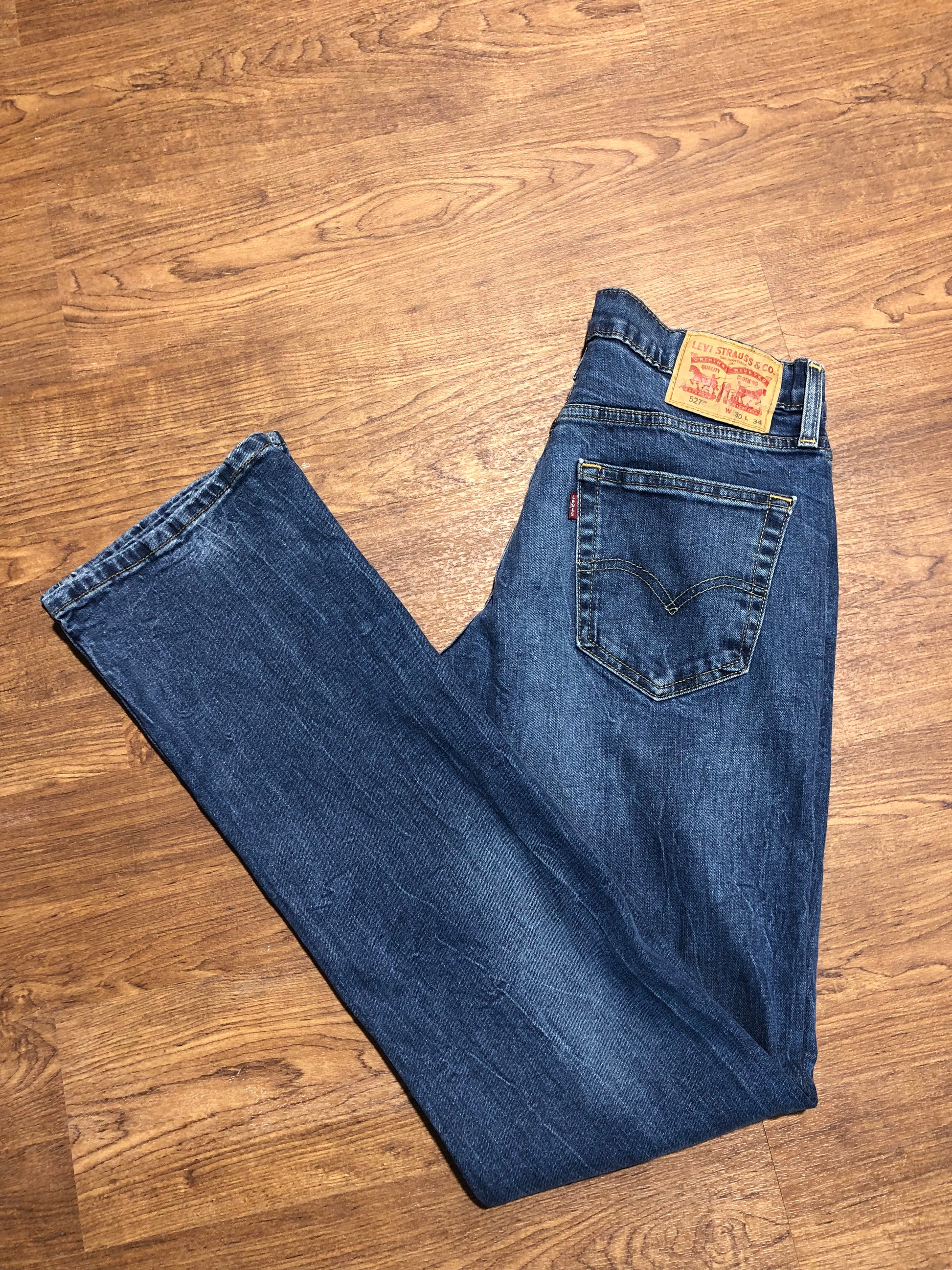 LEVI'S 527 blue jeans W30 L34 – Kent Vintage Garms