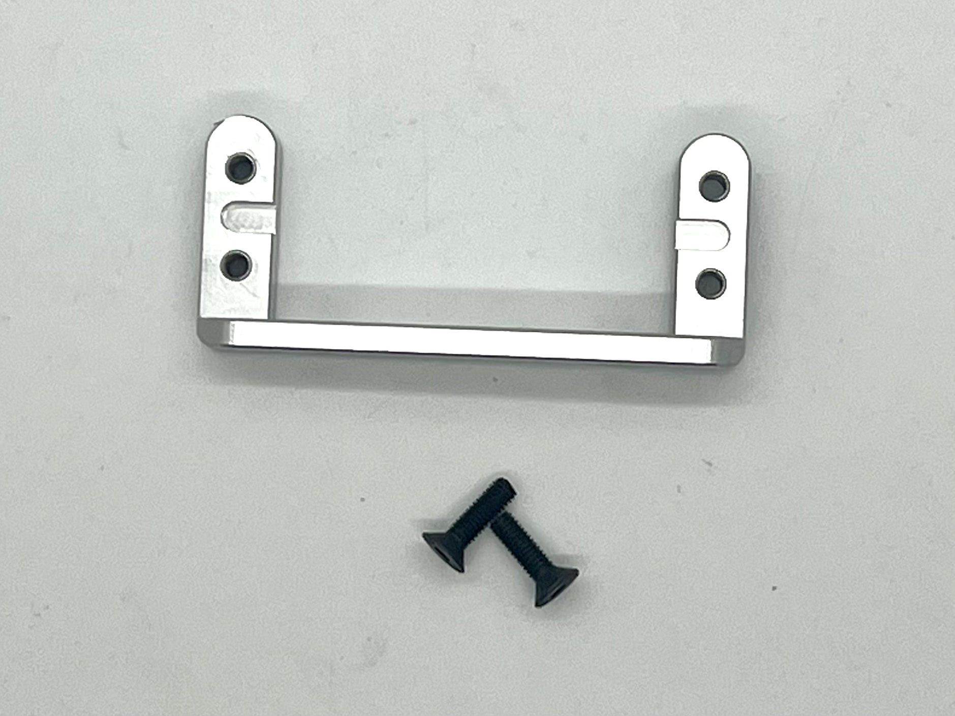 VITAVON CNC Aluminum 2-Speed Trans Case Bracket Servo Mount for Axial SCX6 1/6 Silver