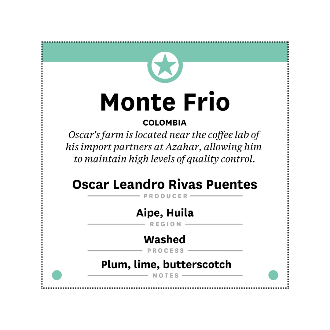 Colombia - Monte Frio - Tinker Coffee Co product image