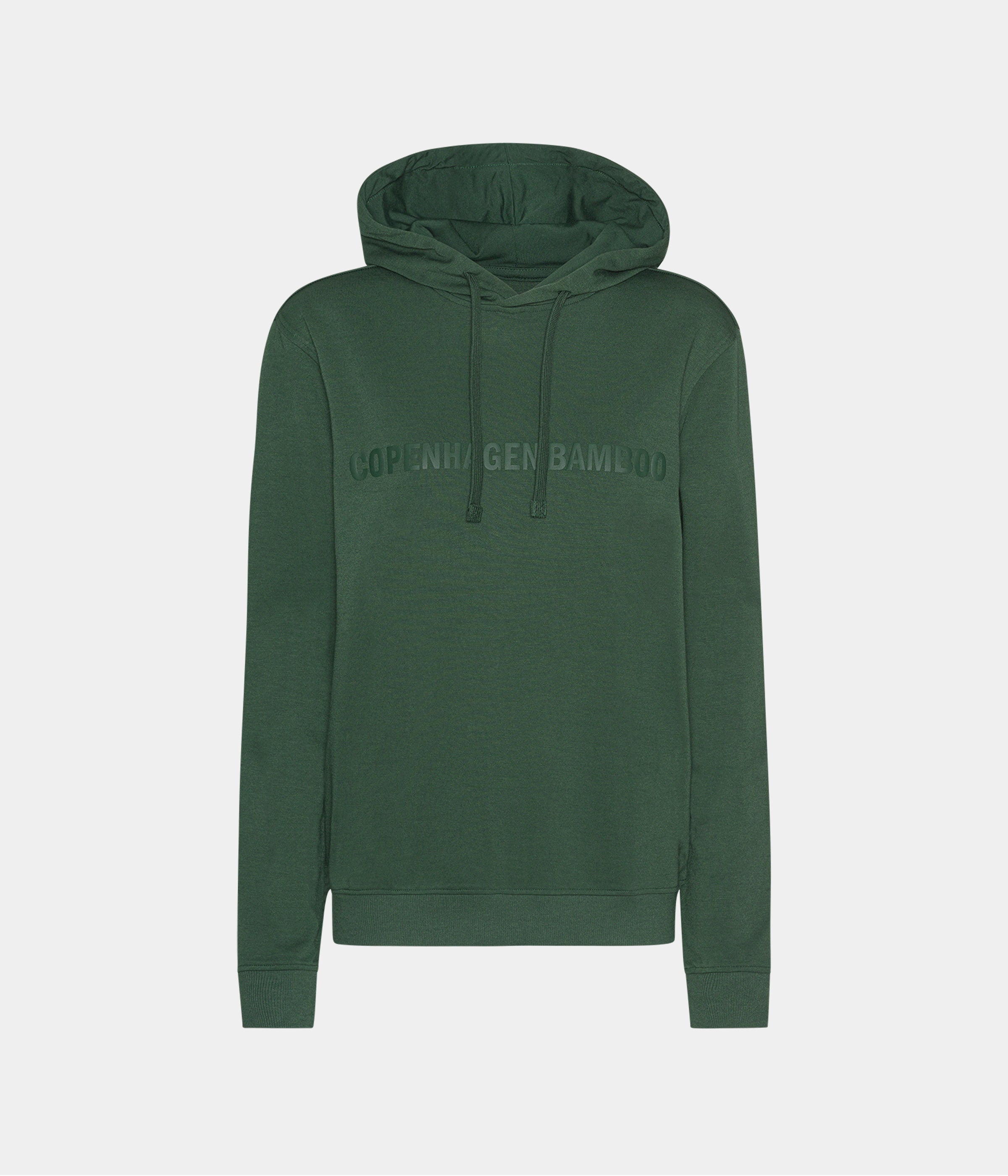 Se Grøn bambus hoodie til mænd med logo fra Copenhagen Bamboo, XL hos Copenhagen Bamboo