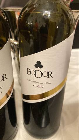 Cabernet Sauvignon 2016 fra Bodor - Ungarsk rødvin