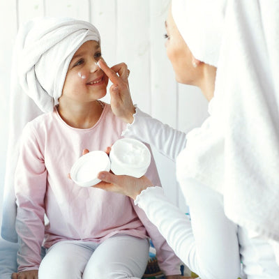 Skin care routine for kids and tweens