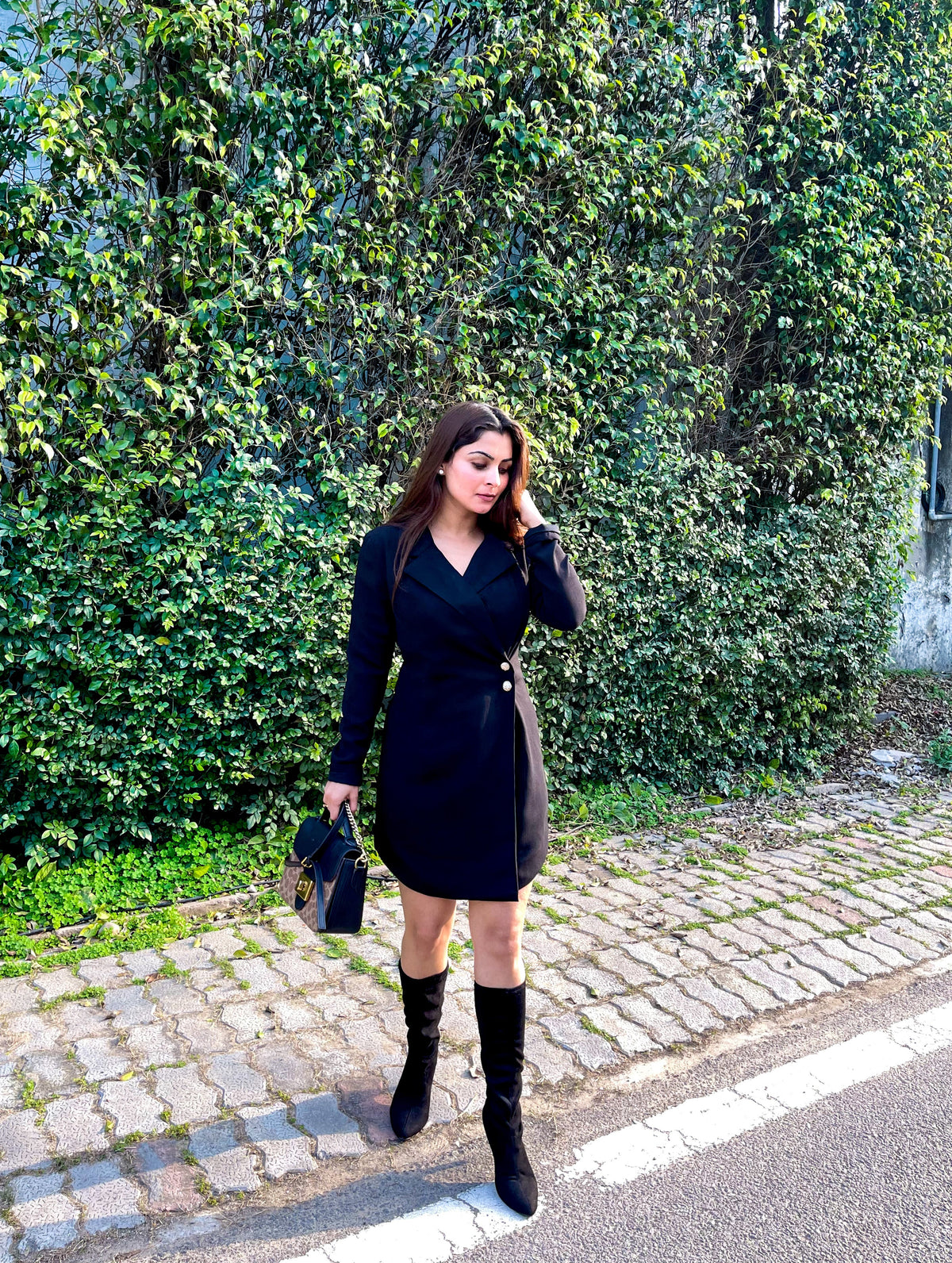 Black coat clearance dress womens