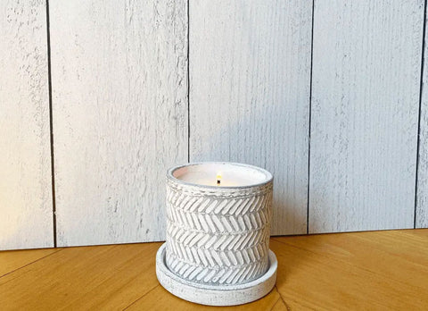 Candle With Trimmed Wick