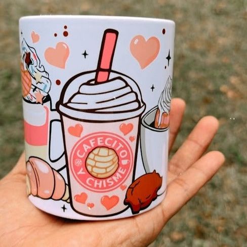 Cafecito & Bunny Coffee Mini tumbler