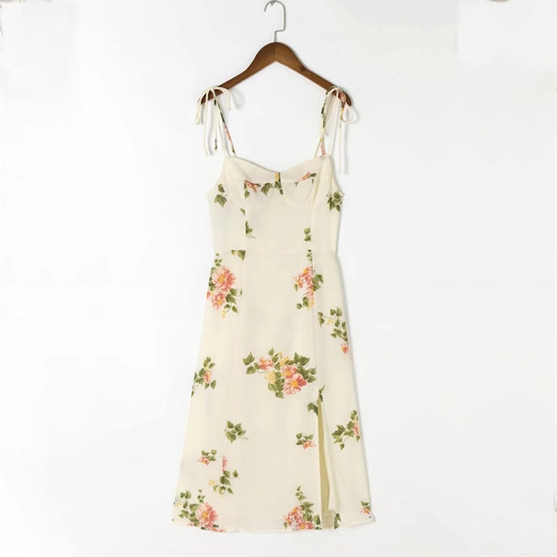 Slip midi dress
