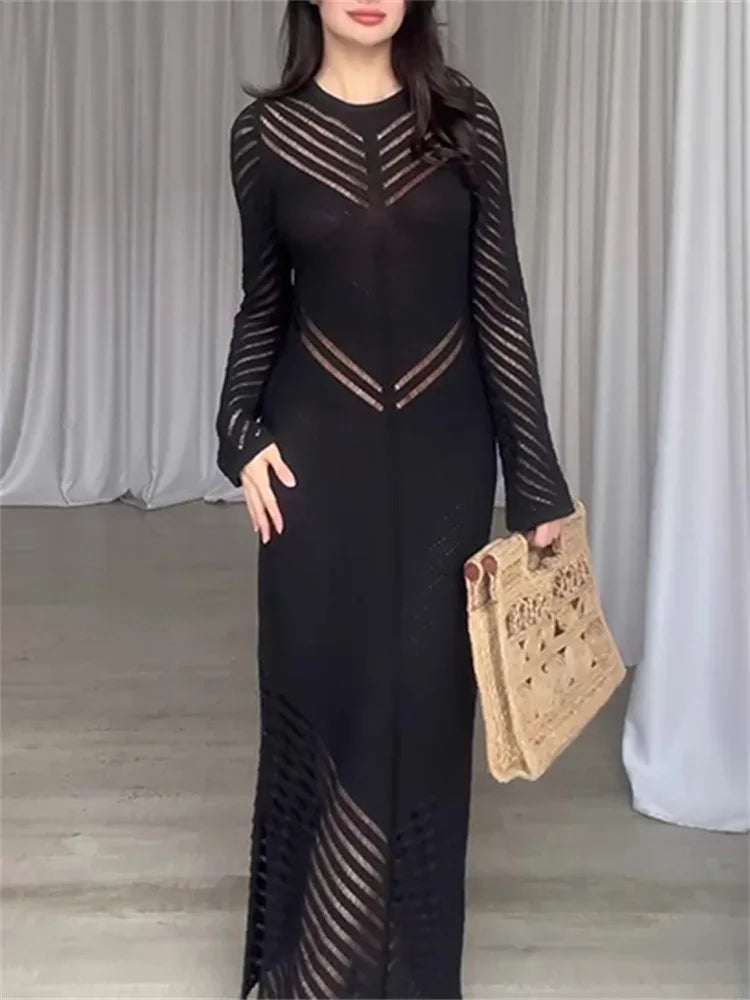 Long sleeves Black