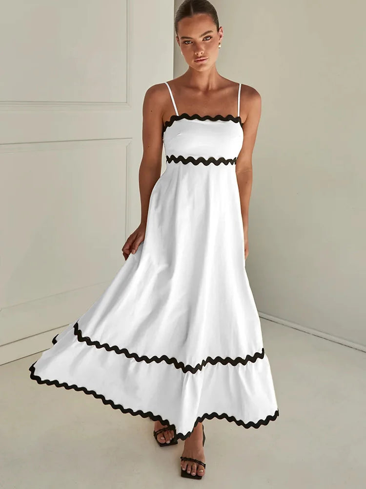 Black edged white