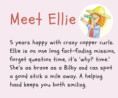 Meet Ellie - character from Gumnut Trails