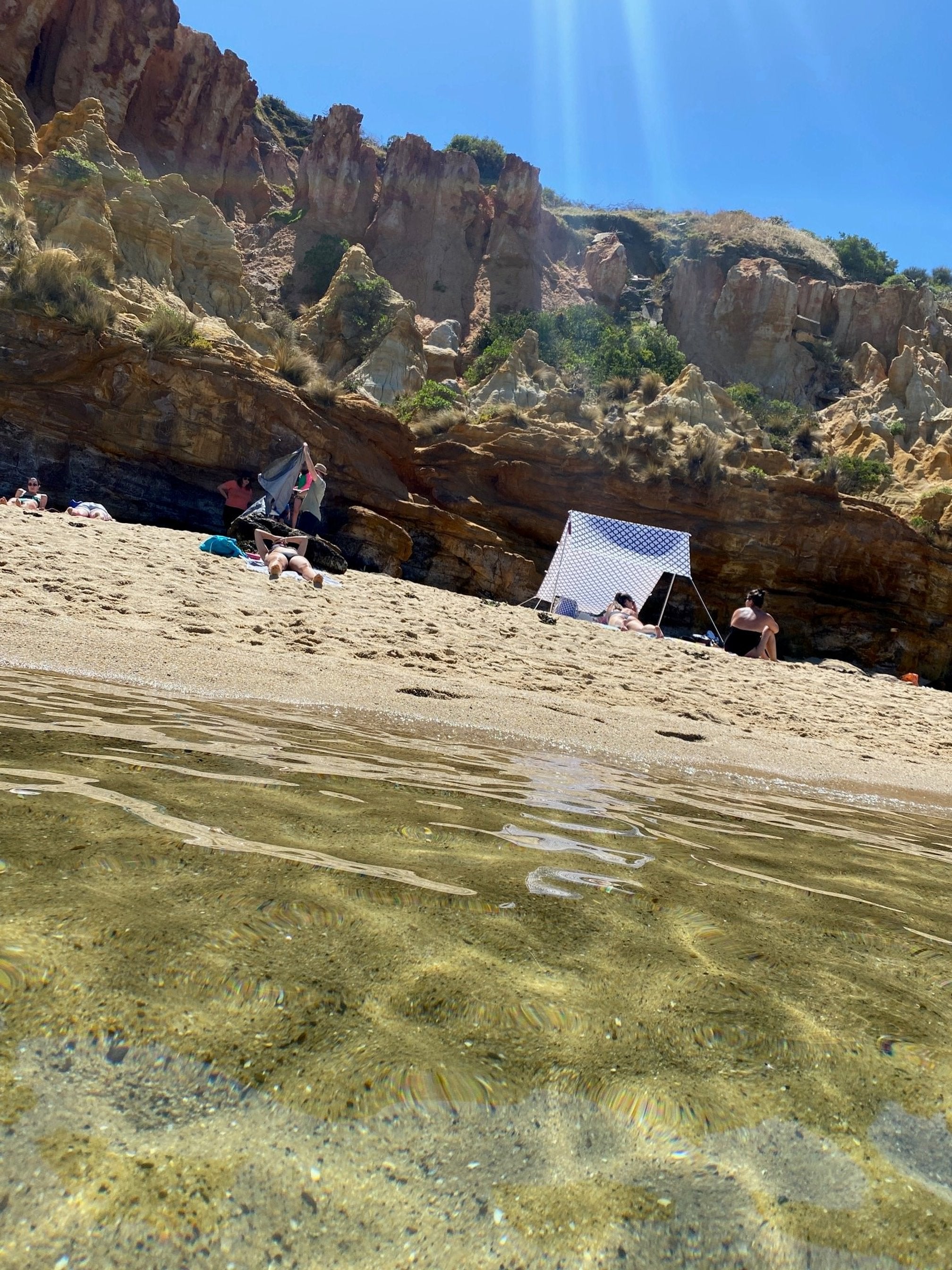 Red Bluff Black Rock Half Moon Beach Melbourne