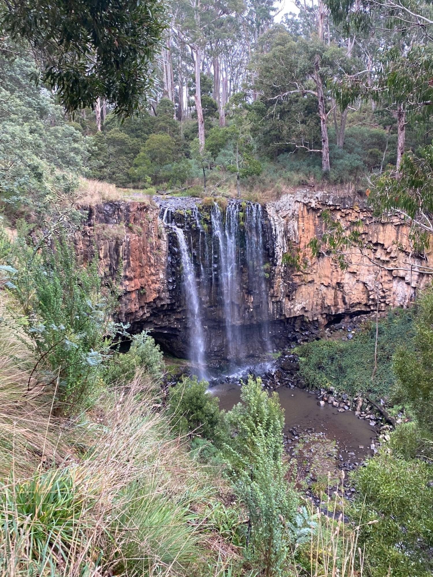 Trentham Falls in Victoria