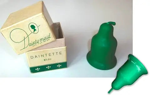 daintette -the first menstrual cup made of rubber