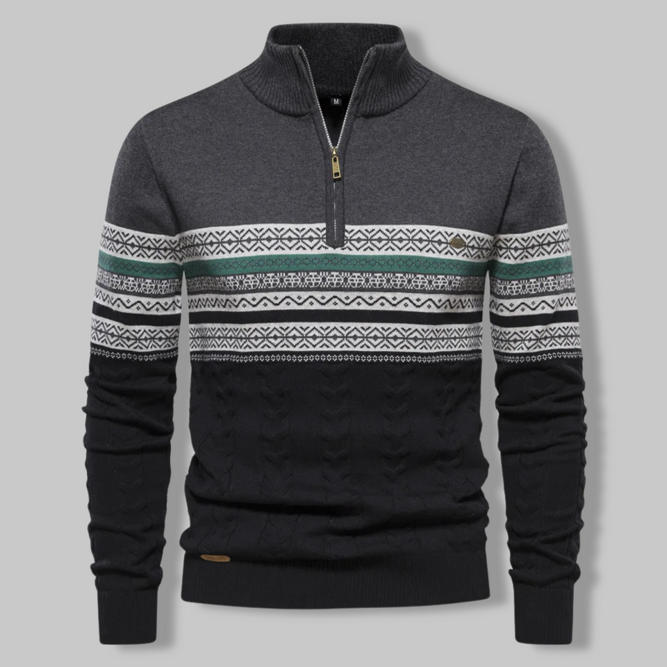 FrejaShop™ Populær Everest Kvart Halv Zip Fleece Skjorte Sweater