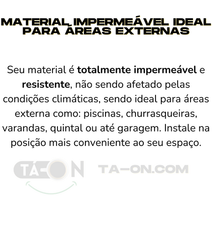 Toldo Portátil Impermeável Flexível e Resistente Com Proteção UV