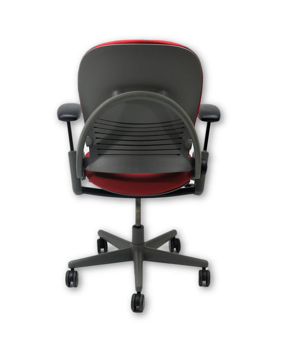 steelcase leap red