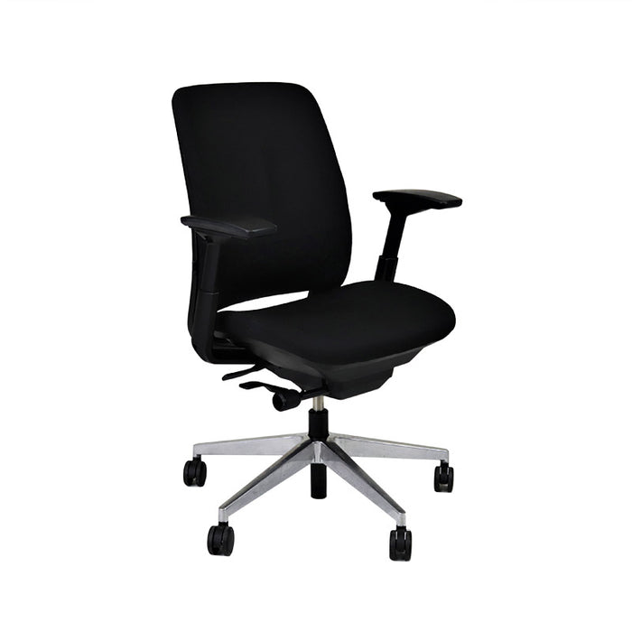 Steelcase Amia Black Fabric 2ndhnd Com Quality Office Furniture