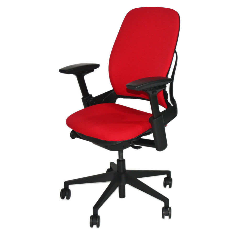 Office Furniture Steelcase Please V2 Chair New Red Fabric Office
