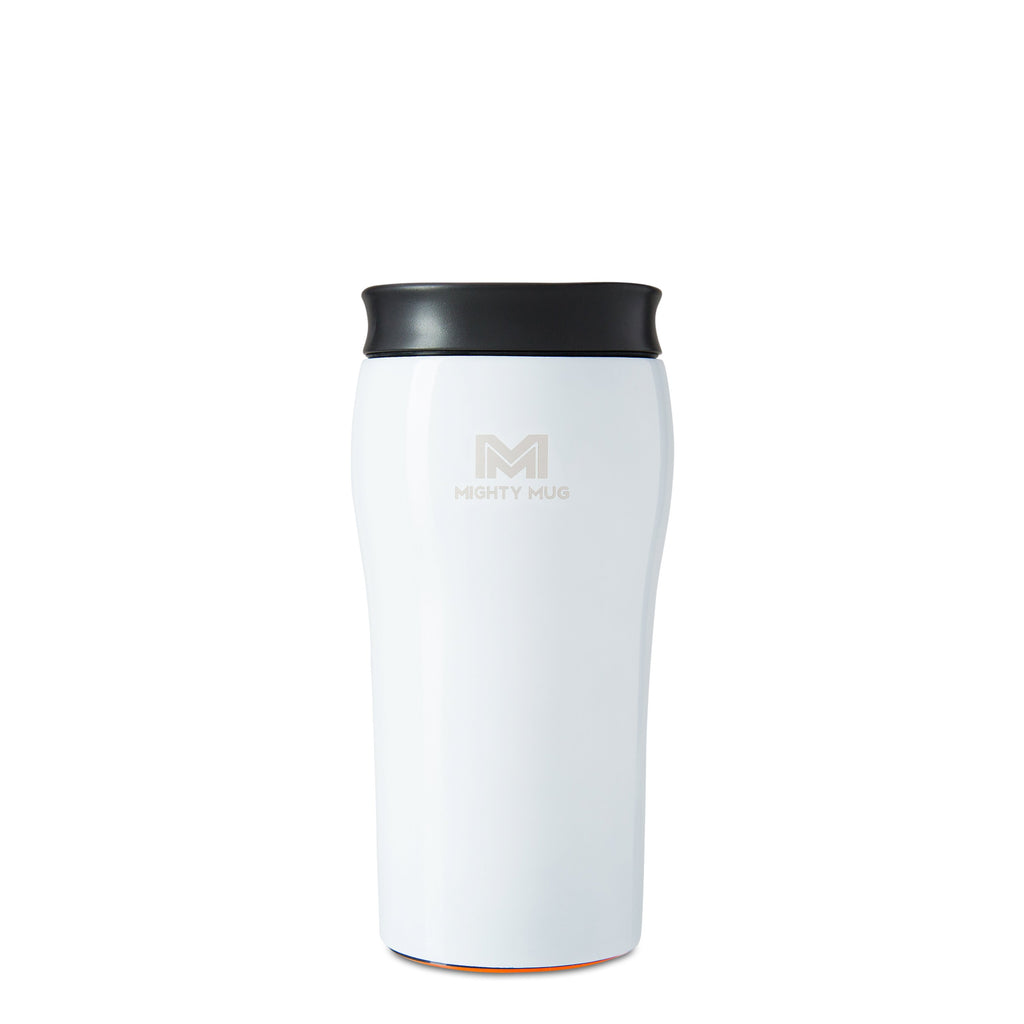 Mighty Mug Solo - Stainless Steel - Midnight Black - 12 oz