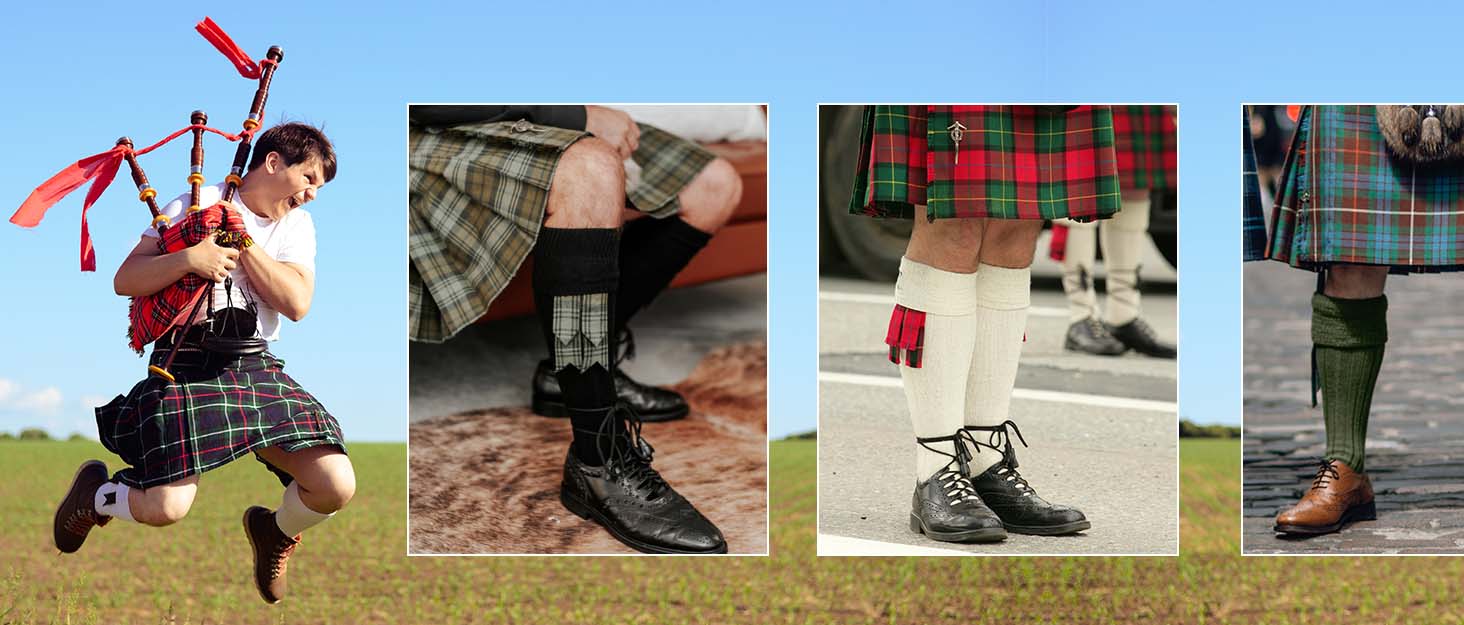 Brand Story Mens Traditional Scottish Socks UK 6-11