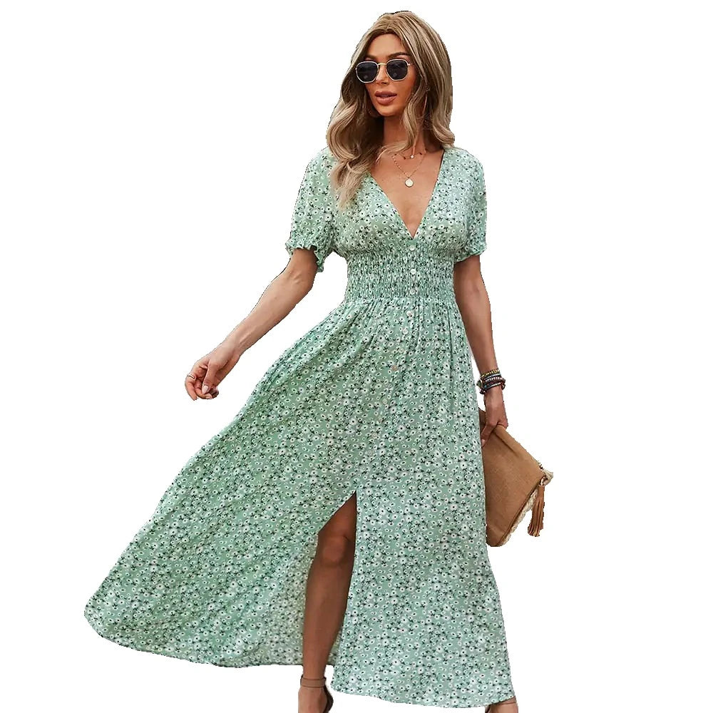 Siena Floral Midi Dress