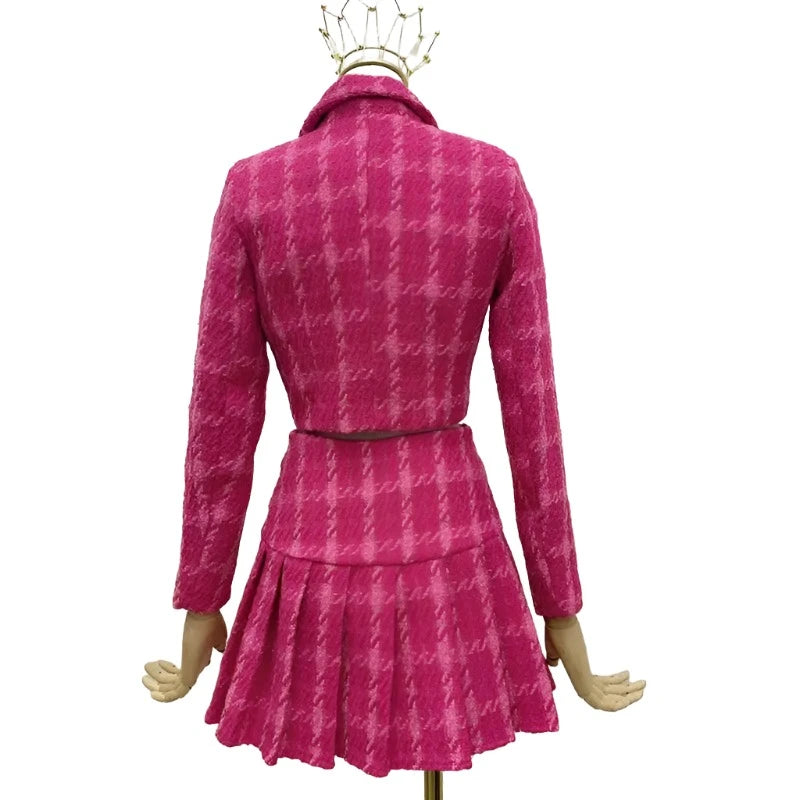 Vintage Tweed Two Piece Set