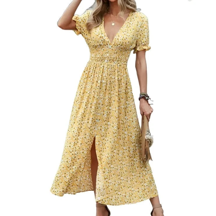 Siena Floral Midi Dress