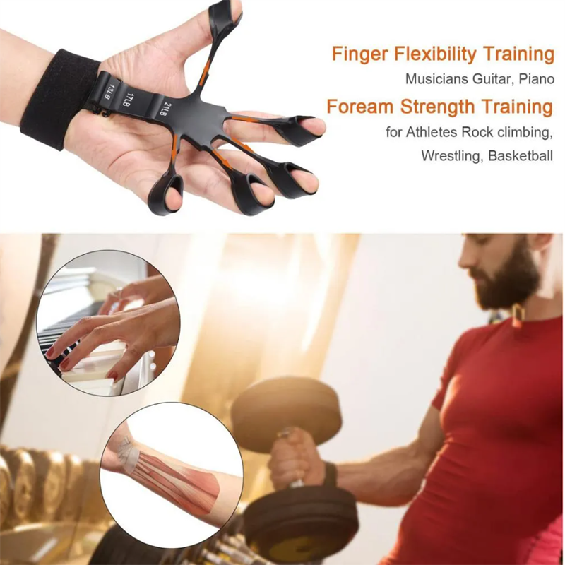 Silicone Grip Device Stretcher Finger Gripper Strength