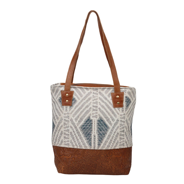 Myra Bag Compulsory Backpack Bag - Canvas, Rug, Hairon & Leather