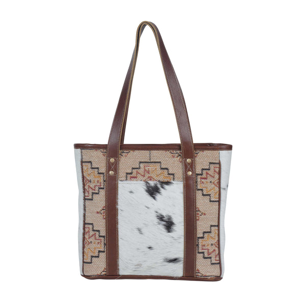 Myra Bag Compulsory Backpack Bag - Canvas, Rug, Hairon & Leather
