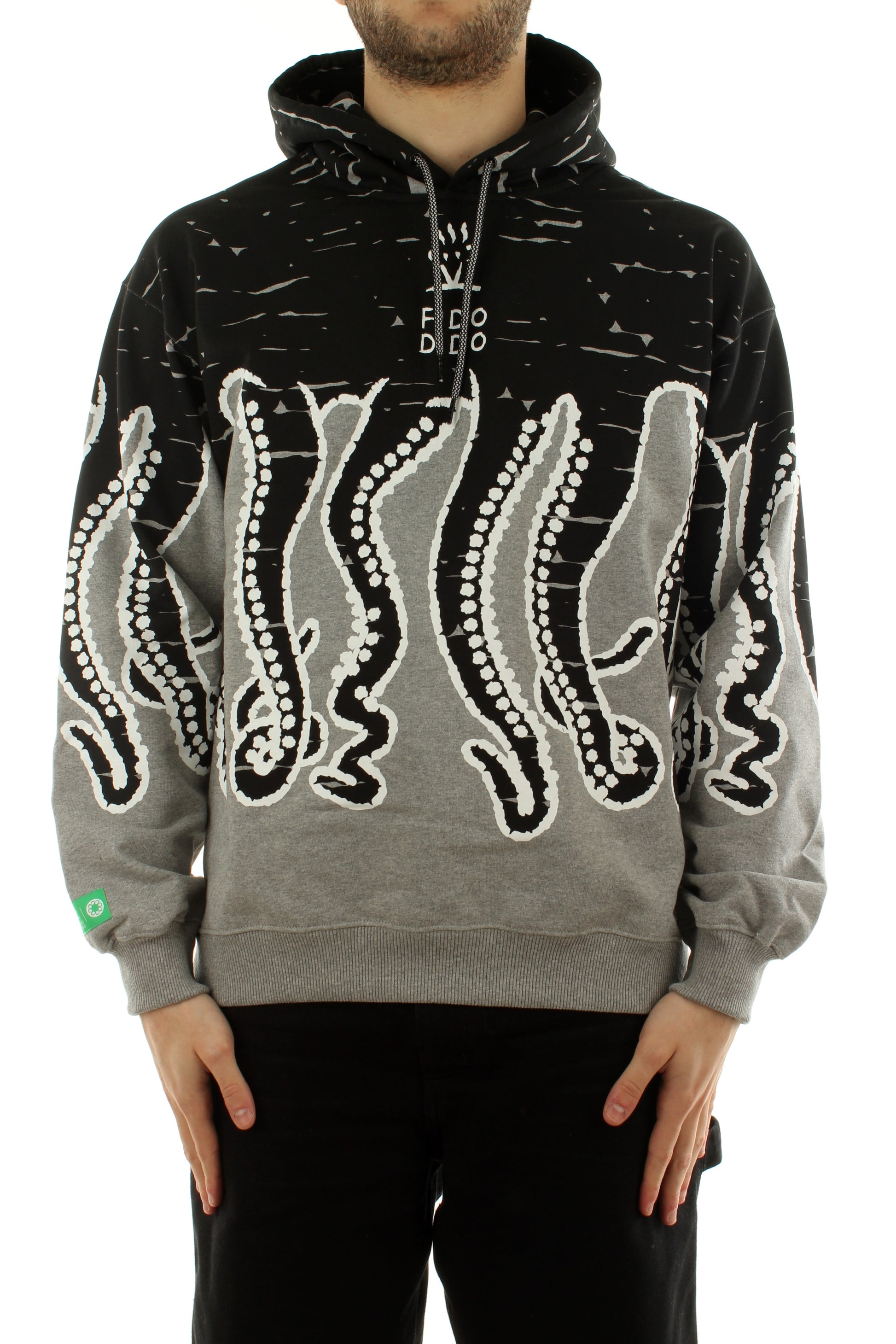 7UP LINE FIDO DIDO HOODIE LIGHT GRAY