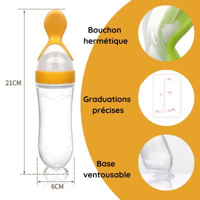 Silicone Biberon A Cuillère Transition De L’Alimentation