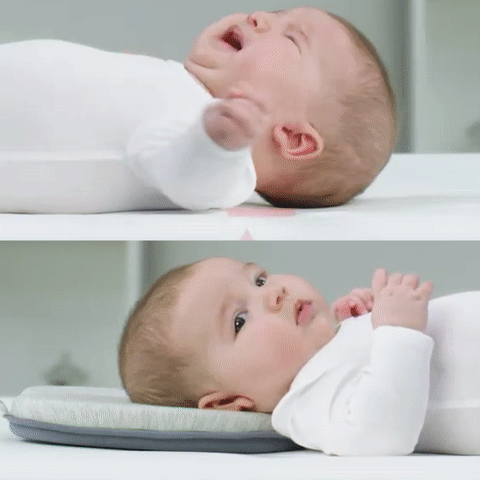 Oreiller bébé anti tête plate