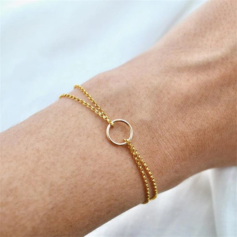 Bracelet Bague Or