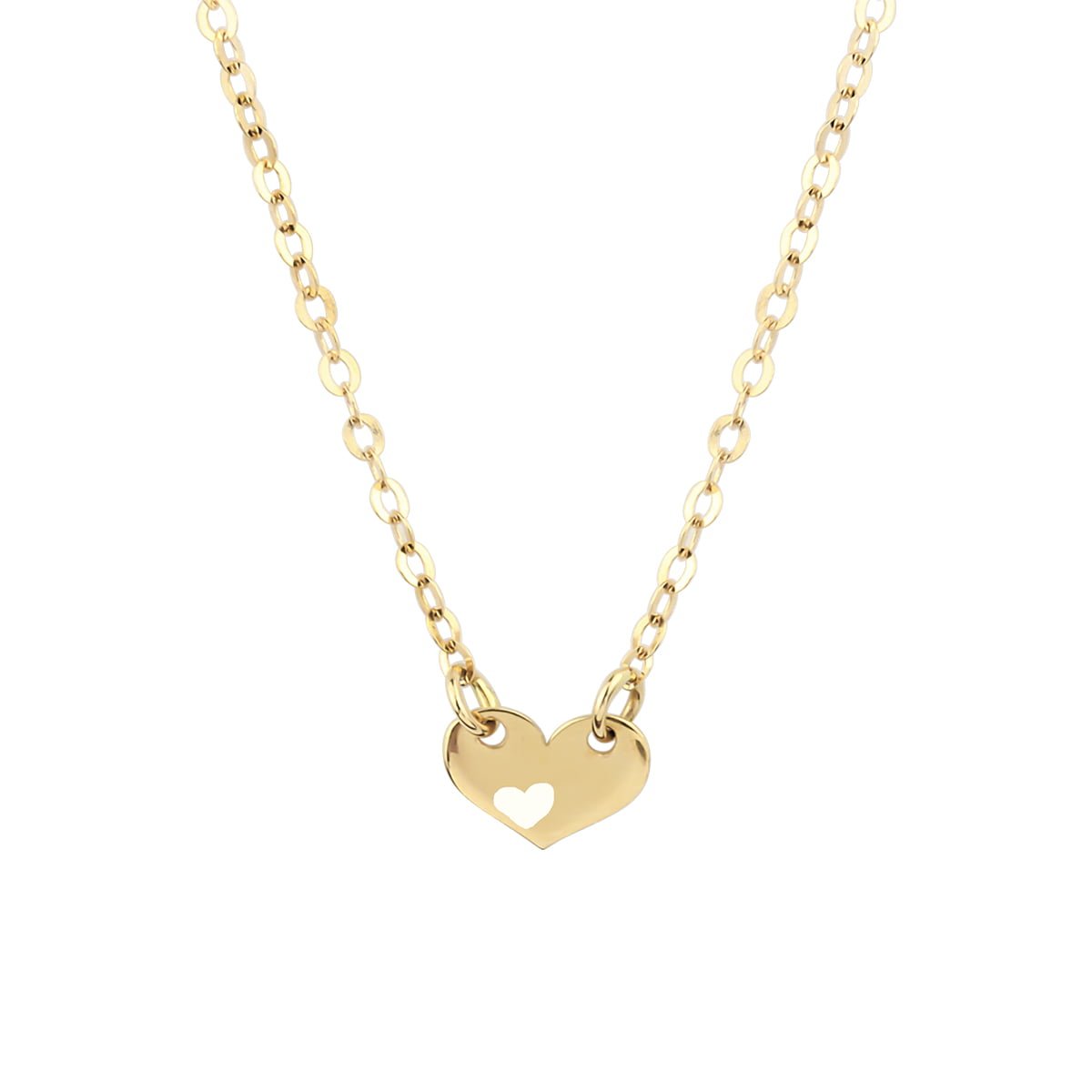 Noemi One Love 18ct Gold Pendant Necklace