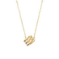 HoneyComb 18ct Yellow Gold Necklace