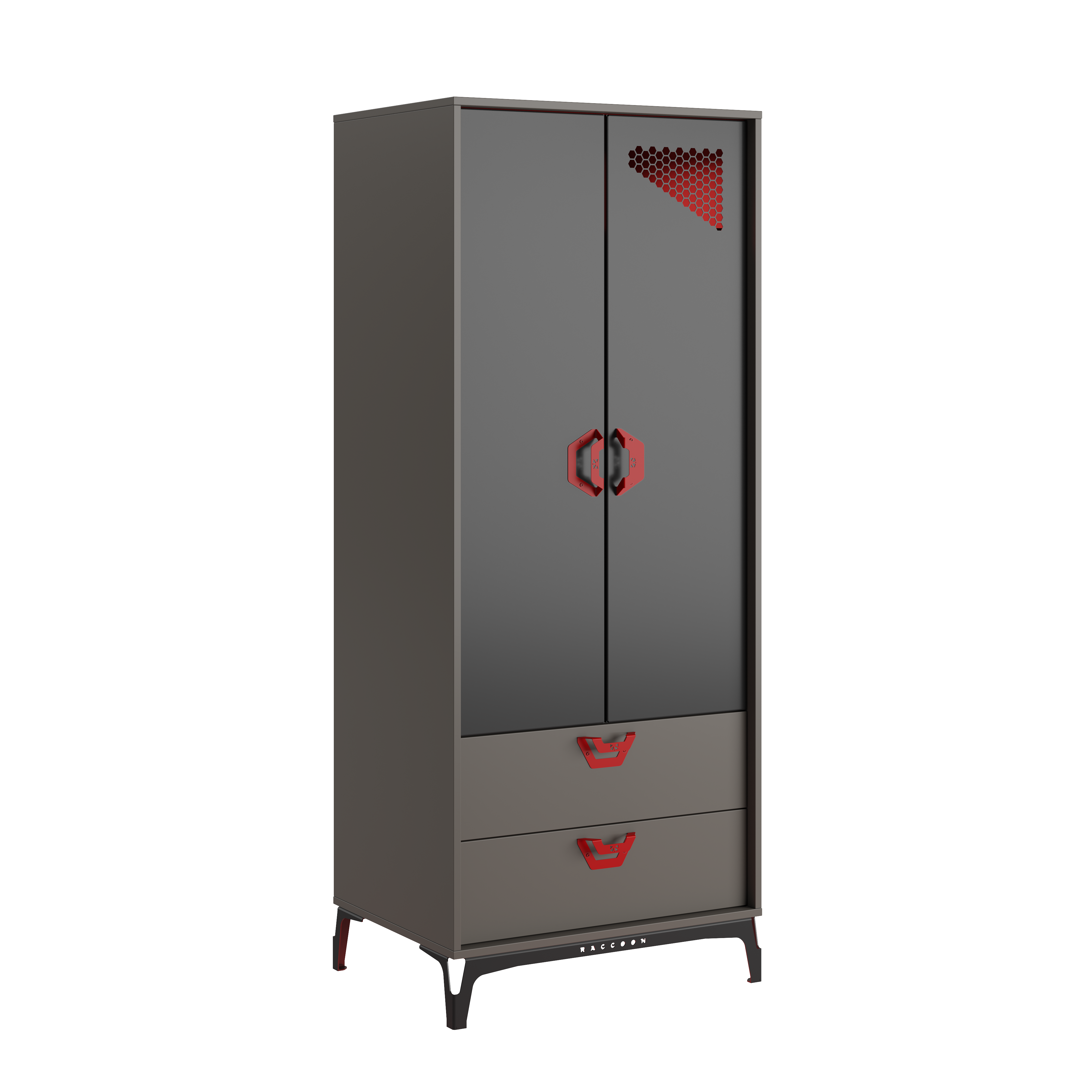 VIKI™ ENERGY Collection - Armoire penderie innovante avec tiroir et lu