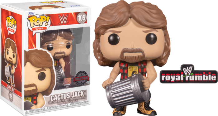 Funko Pop! WWE Hall of Fame - Ultimate Warrior with Plaque Exclusive Figure  #142