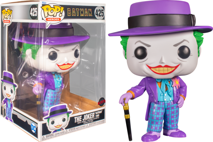 The Joker Batman 1989 #403 AE Exclusive Pop & Medium Tee Funko Pop! He —  Pop Hunt Thrills